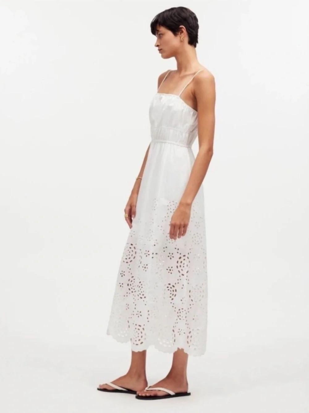 Madewell Dress 00 Summer White - Picture 2 of 12